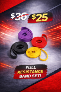 Elastic Band Set – 4 Levels of Resistance
